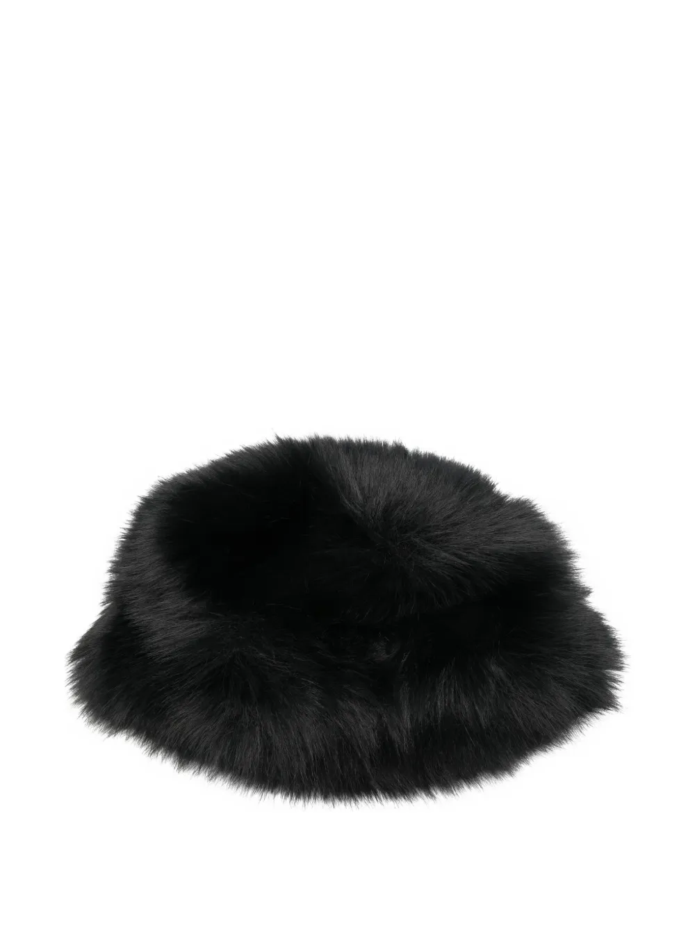 Molliolli Faux Fur Hat In Black