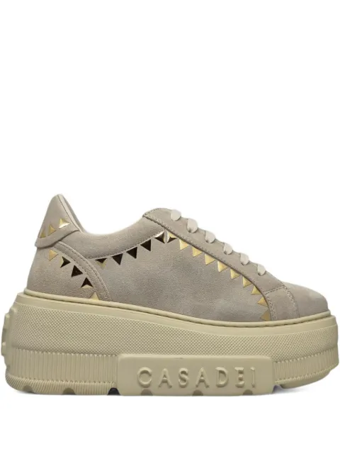 Casadei Nexus studded platform trainers