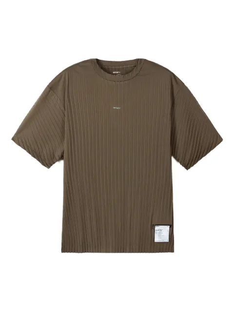 Satisfy ribbed crew-neck T-shirt