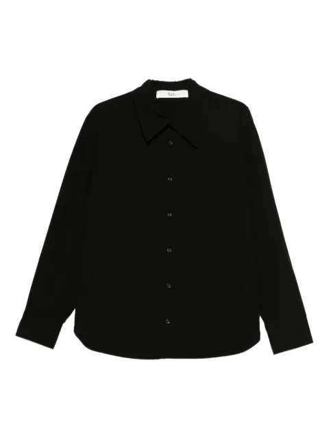 Séfr point-collar shirt