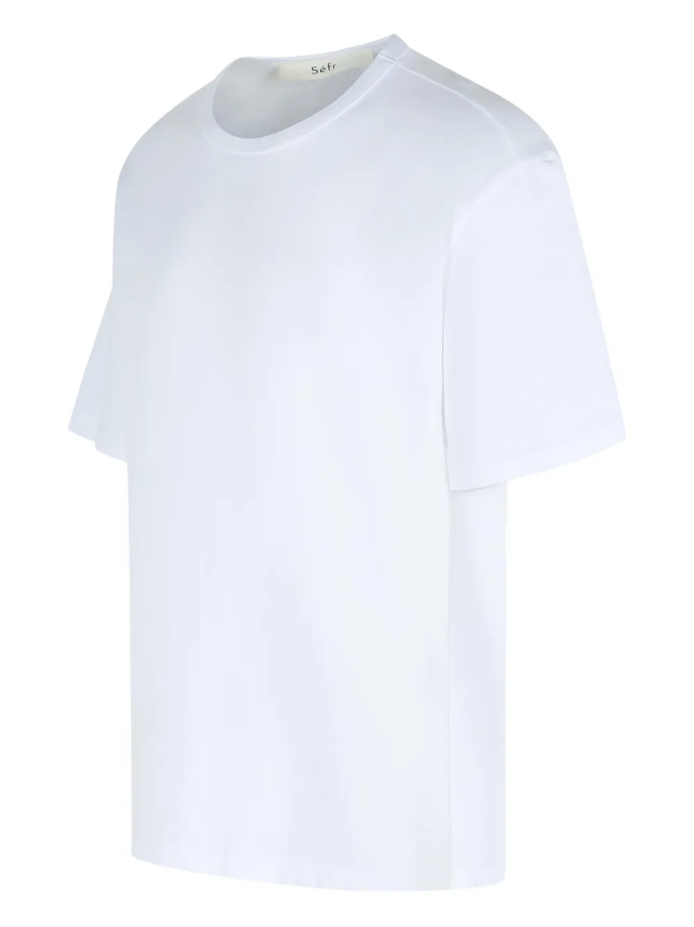 Séfr Mauro Cotton T-shirt In White