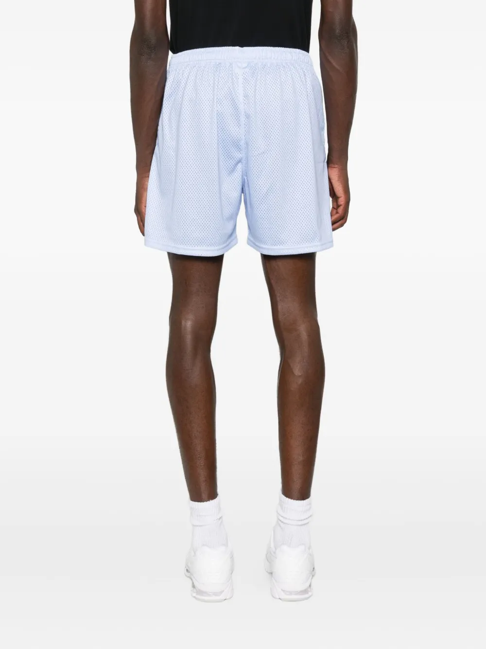 BLUE SKY INN Voetbalshorts met logoprint Blauw