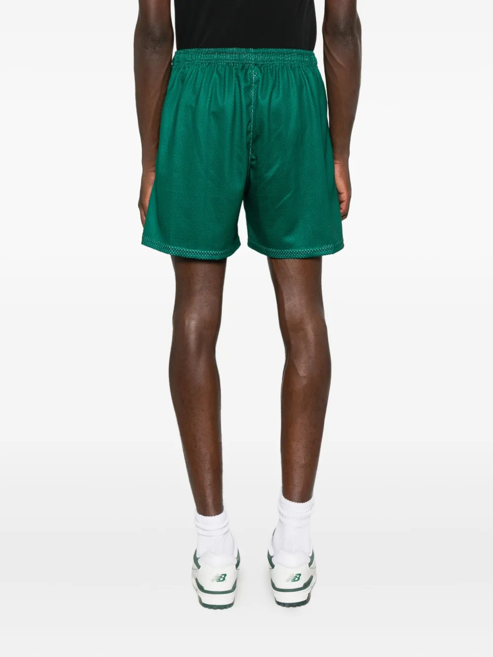 BLUE SKY INN Voetbalshorts met logoprint Groen