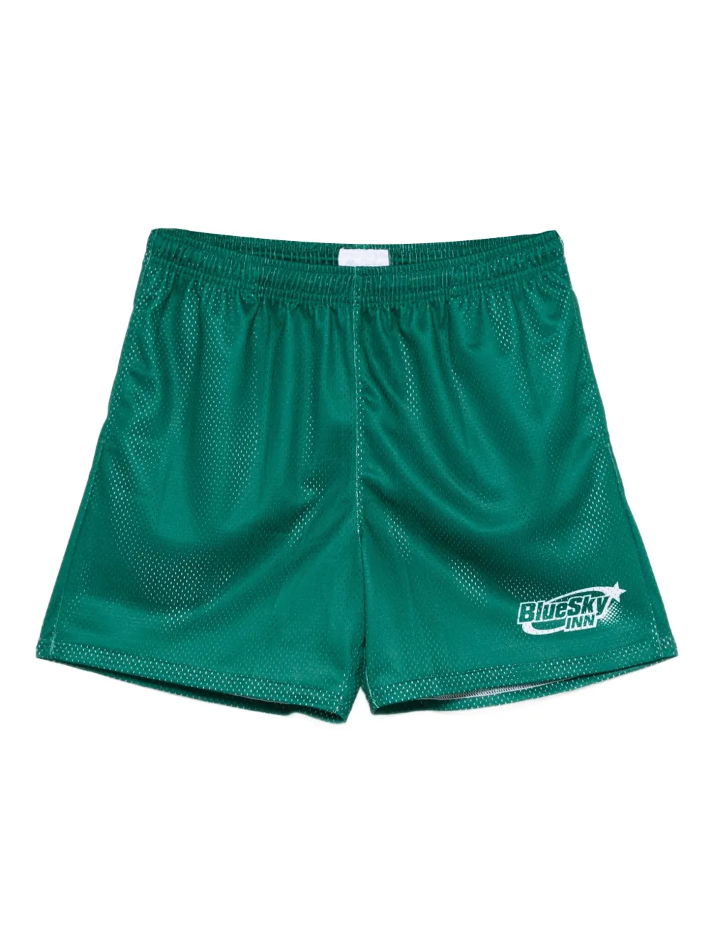 BLUE SKY INN logo-print soccer shorts - Verde