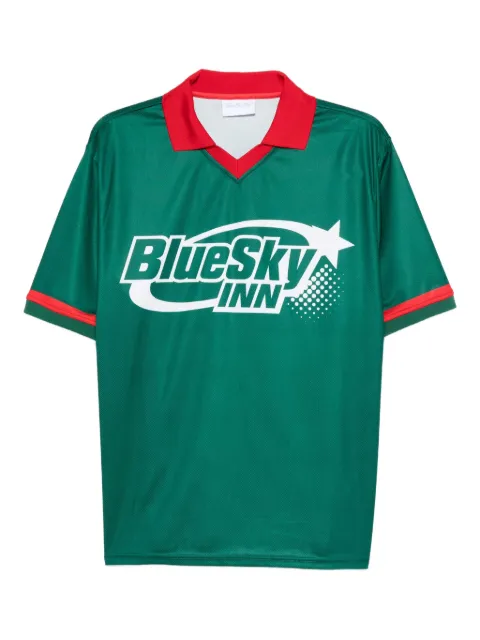 BLUE SKY INN playera con logo estampado