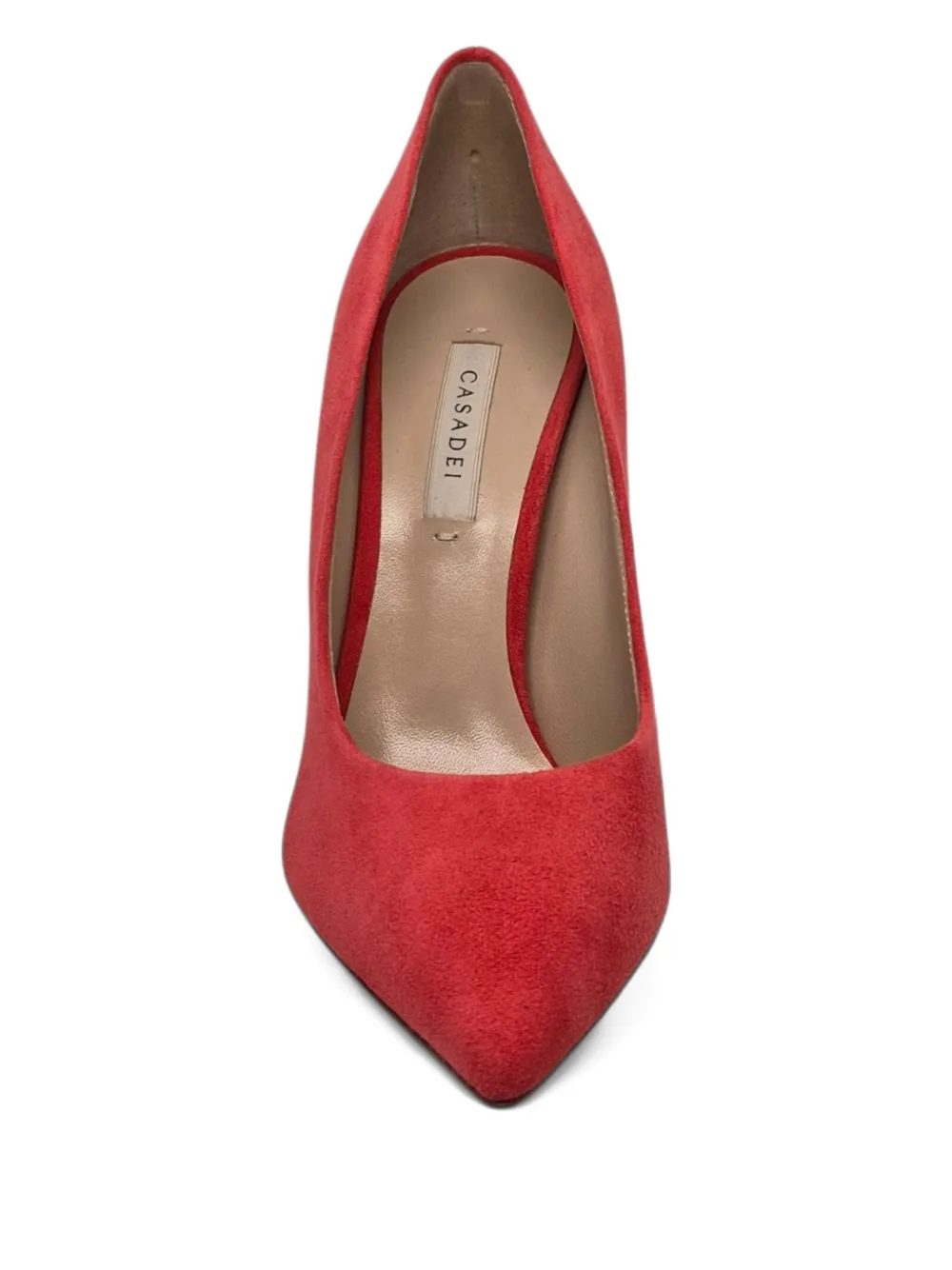 Casadei Pointed Stiletto Pumps In Red