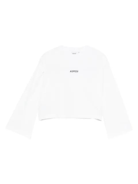 Aspesi Kids playera con logo estampado
