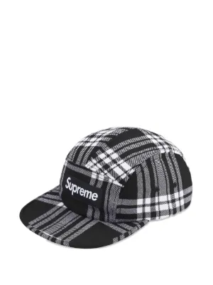 Supreme x Damien Hirst Camp Cap | Black | FARFETCH BN