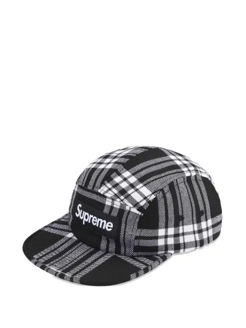 Supreme logo-patch cap