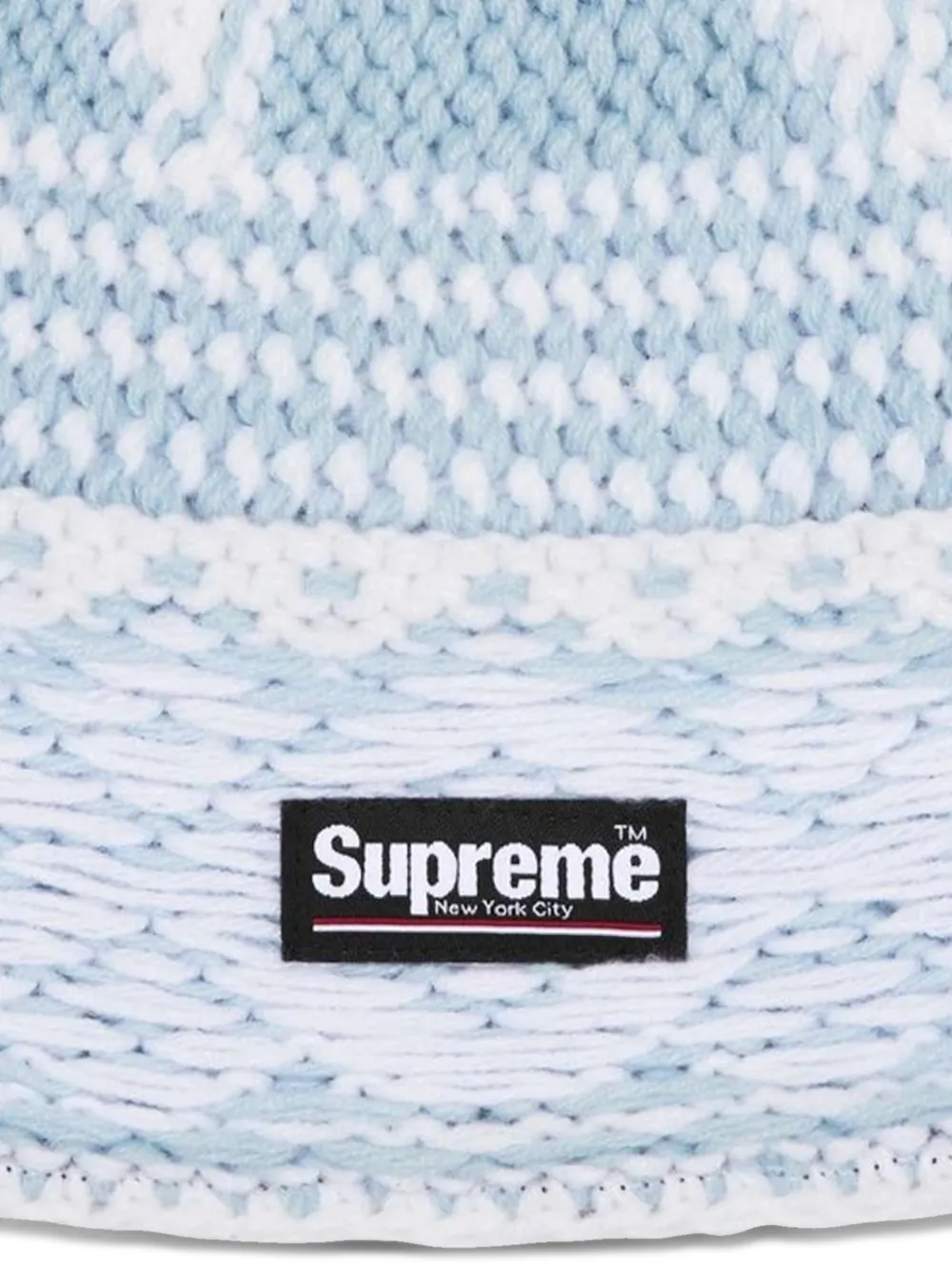 Supreme Muts met logopatch - Blauw