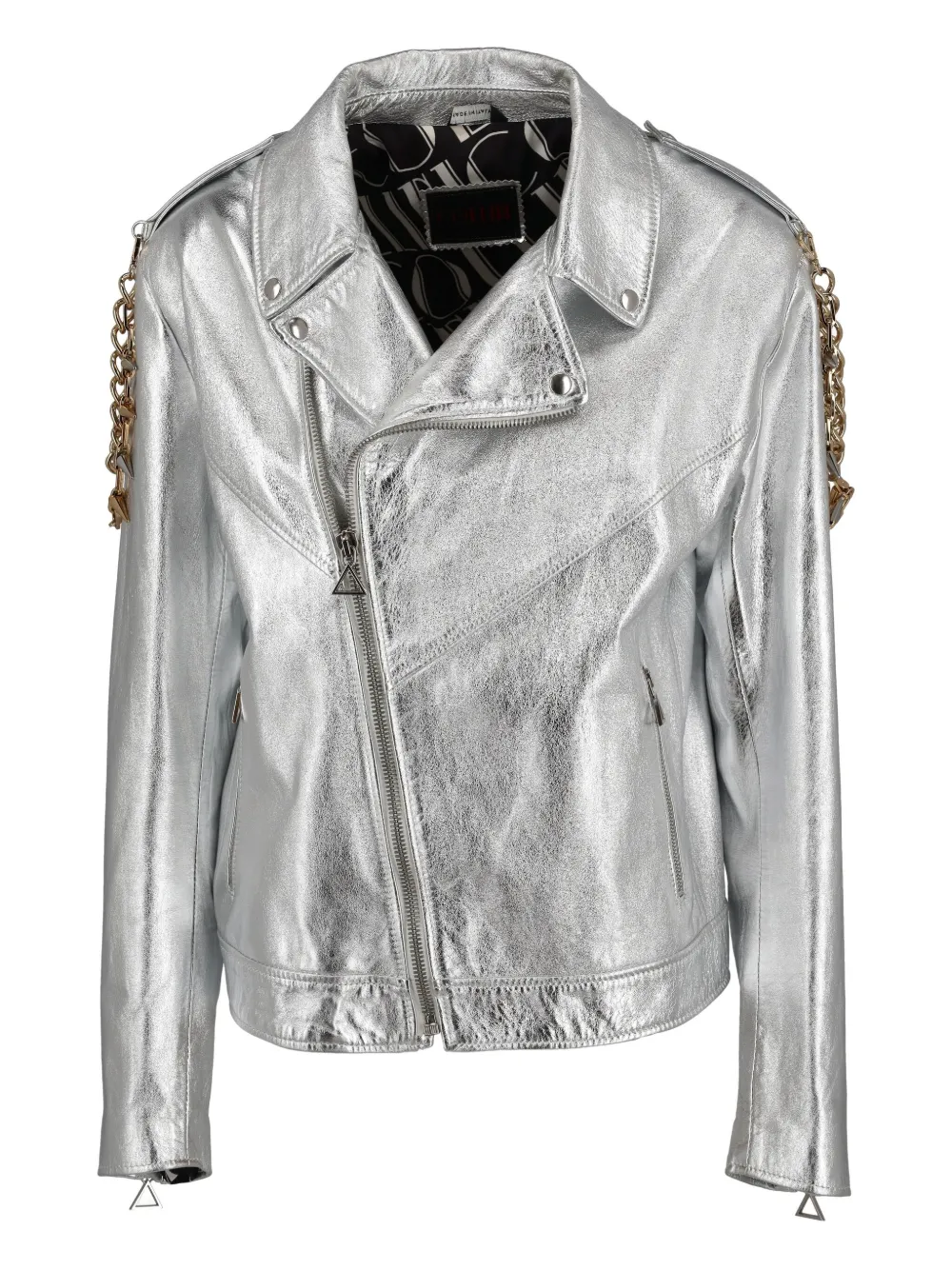Collini Milano leather jacket | Silver | Image 1