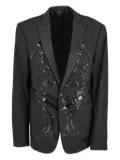 John Richmond Vintage sequined blazer - Black