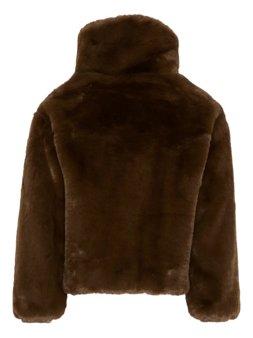 Save The Duck Kids reversible faux-fur jacket | Girls Faux Fur Jackets | Image 2