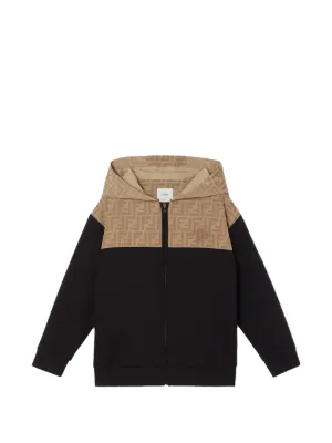 Fendi Kids ジップアップ スウェットシャツ | ブルー | FARFETCH JP