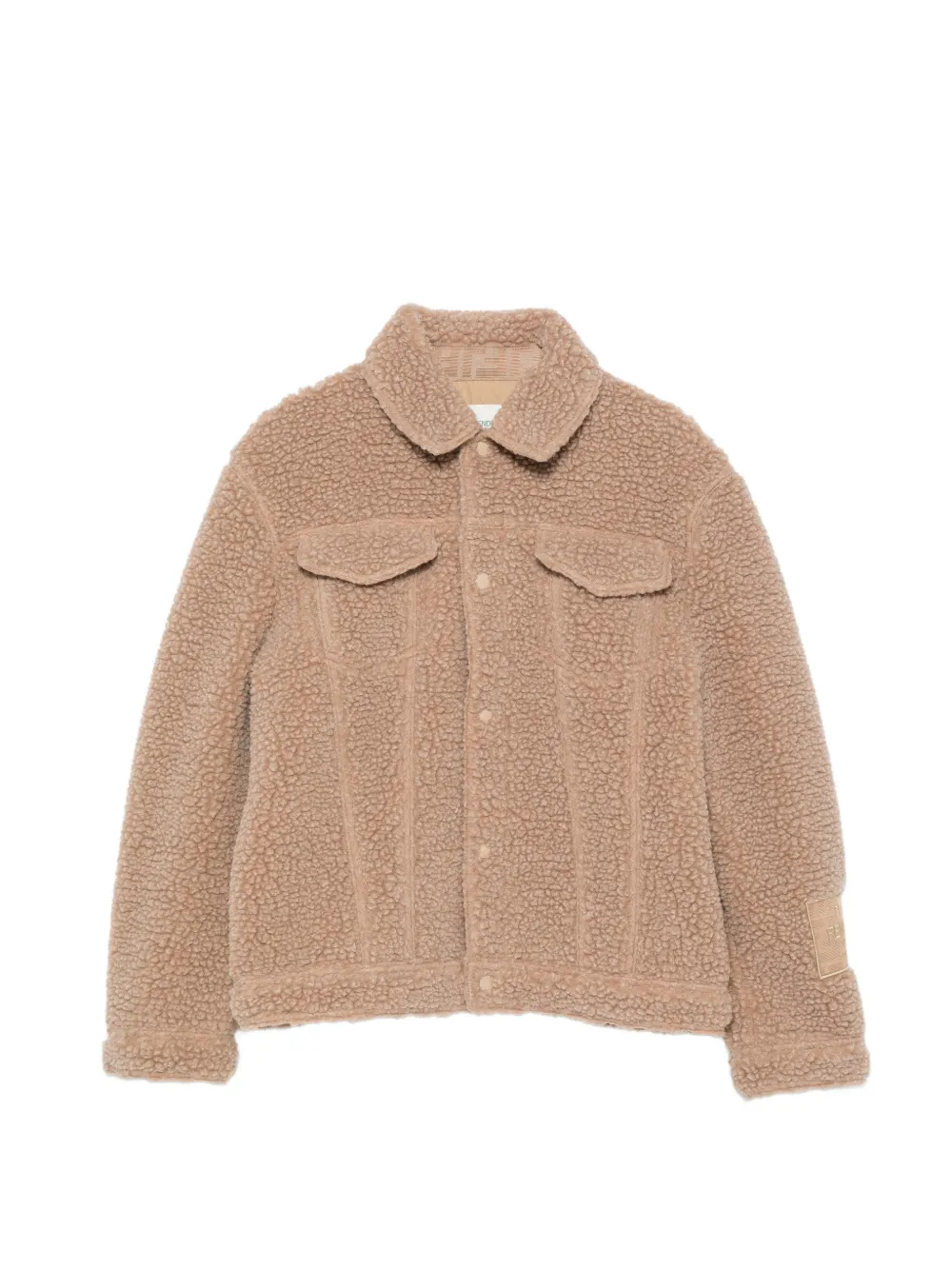 Fendi Kids flap-pocket jacket - Marrone