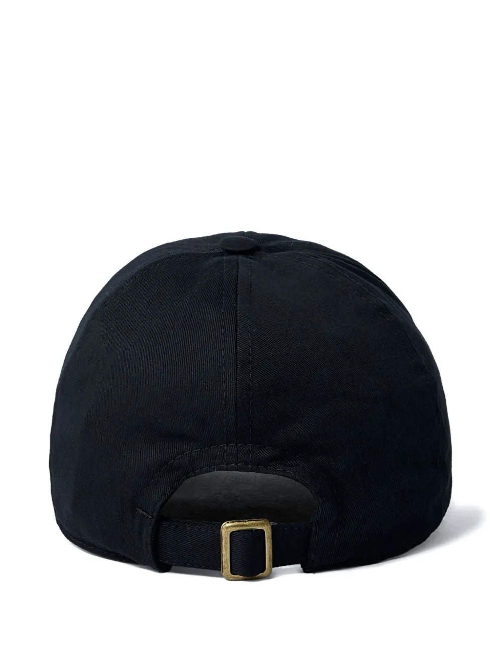 Vivienne Westwood Orb Logo-detail Cotton Hat In Black