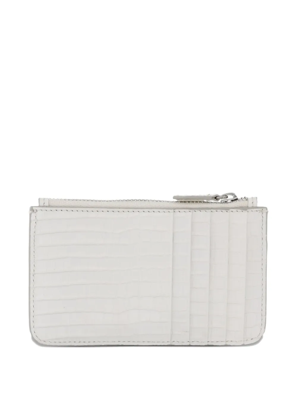 Vivienne Westwood Textured Leather Wallet In White