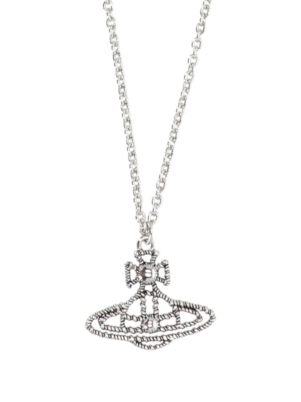 Vivienne Westwood Coretta Orb pendant necklace - Zilver