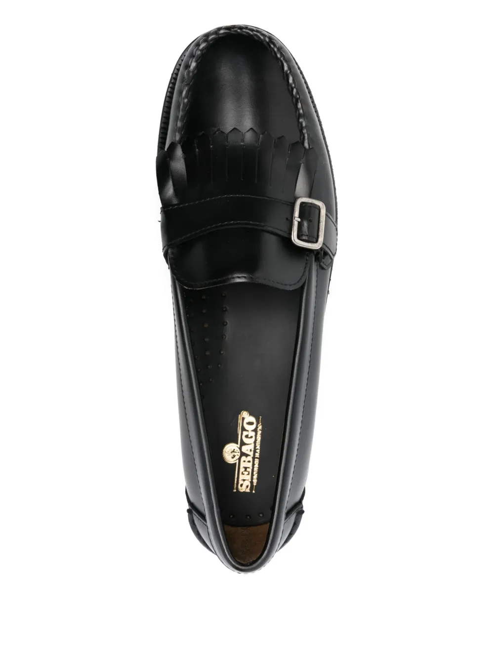 Sebago Ales leren loafers Zwart