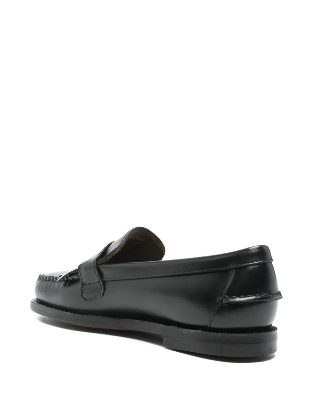 Sebago Ales leren loafers Zwart