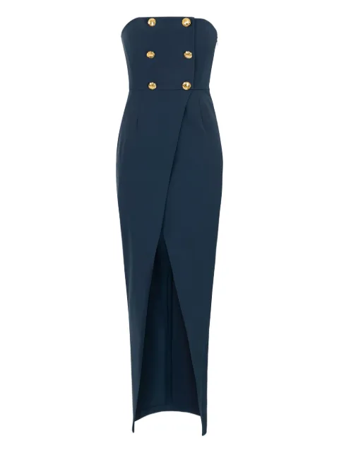Elisabetta Franchi double-breasted maxi dress