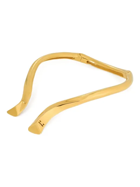 Elisabetta Franchi sculpted necklace