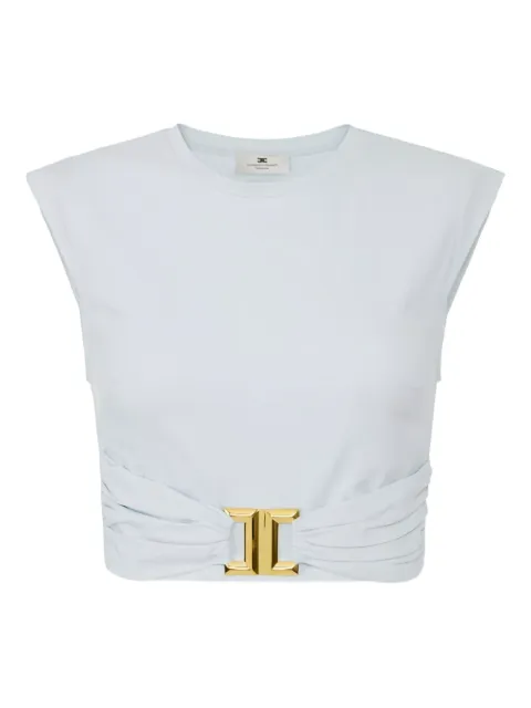 Elisabetta Franchi logo cotton jersey T-shirt