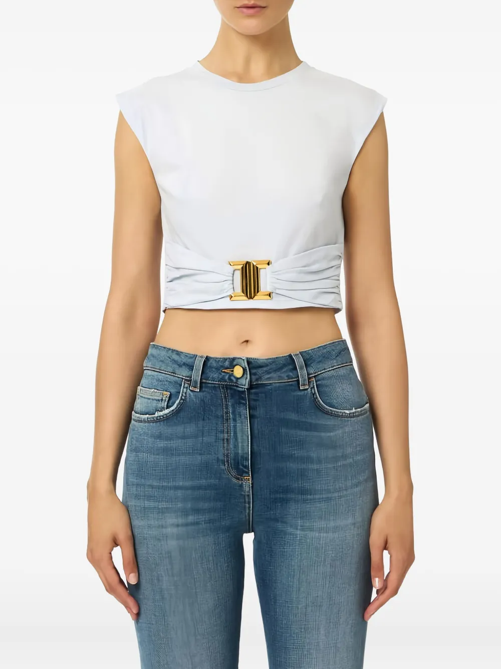 Elisabetta Franchi playera con logo | Playeras y jerséis | Image 2