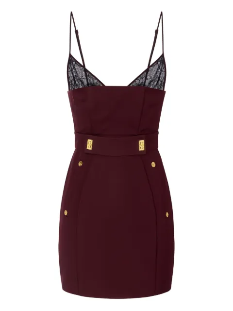 Elisabetta Franchi lace-detailed mini dress