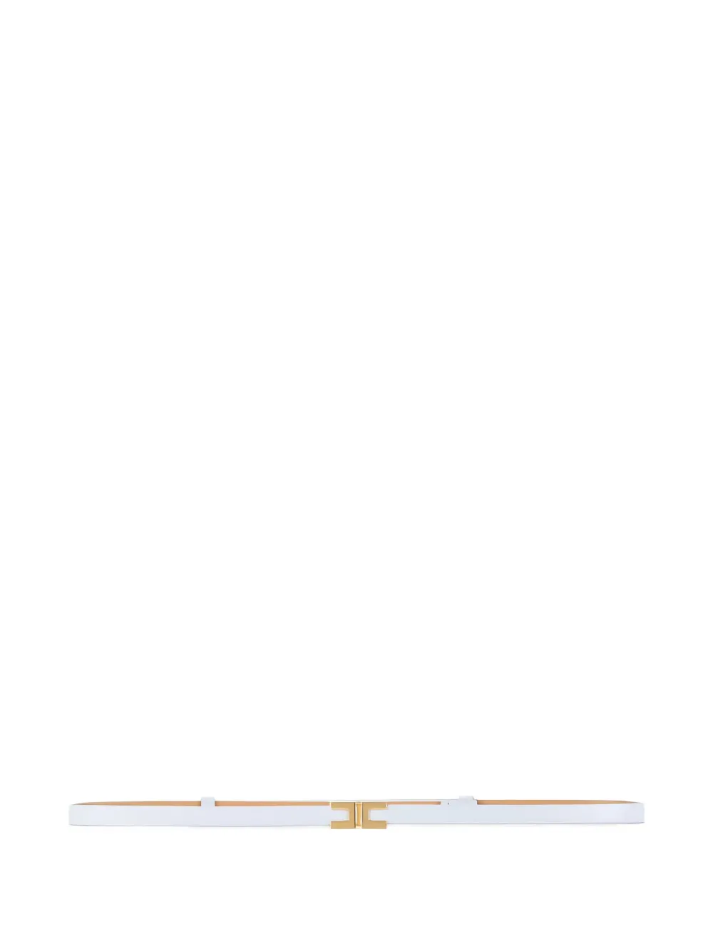 Elisabetta Franchi hook logo belt | Image 2