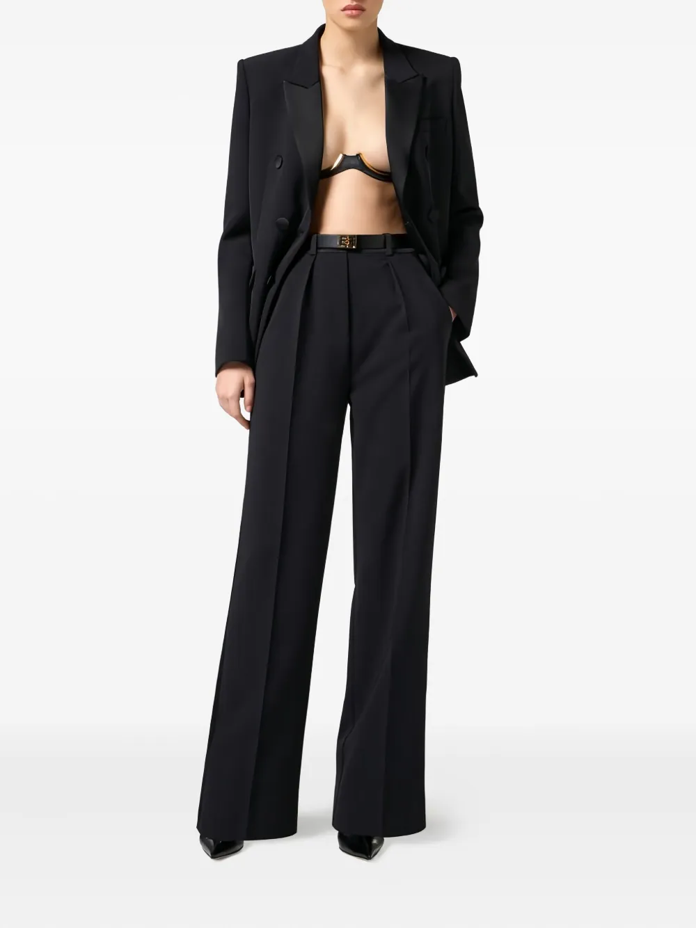Elisabetta Franchi double-breasted jacket | Blazers | Image 2