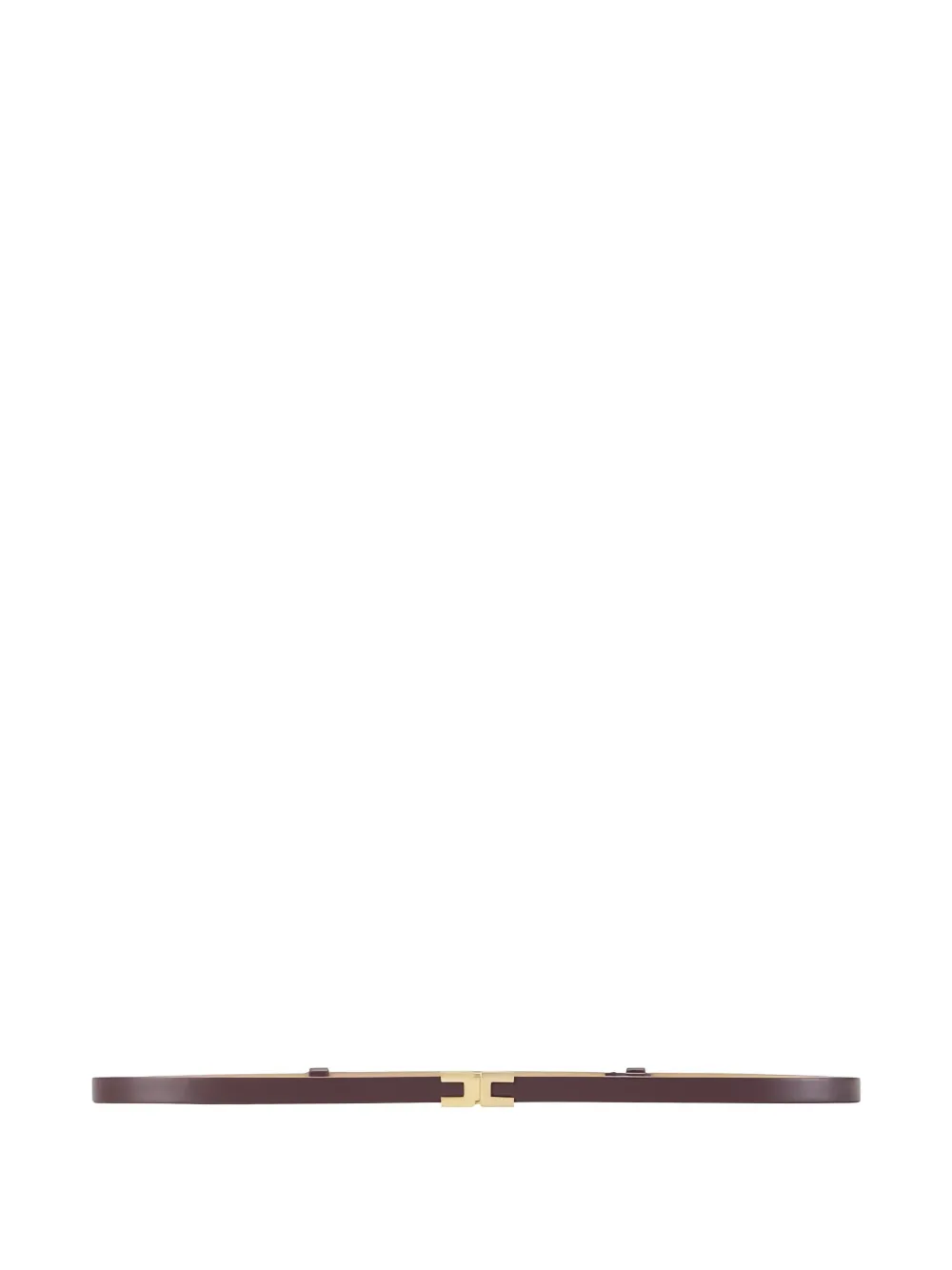 Elisabetta Franchi logo belt | Brown | Image 1