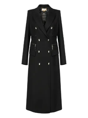 ELISABETTA FRANCHI ブラックロングコート 135447-155834-0.jpg?240321