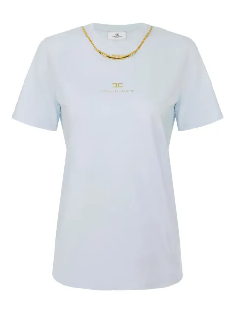 Elisabetta Franchi playera con detalle de collar