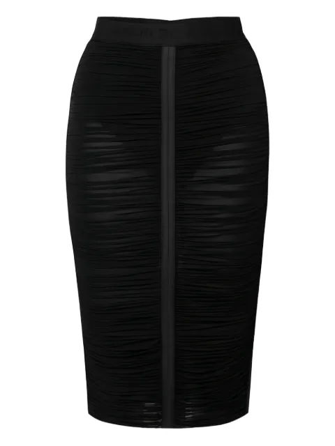 Elisabetta Franchi falda midi con cintura elástica