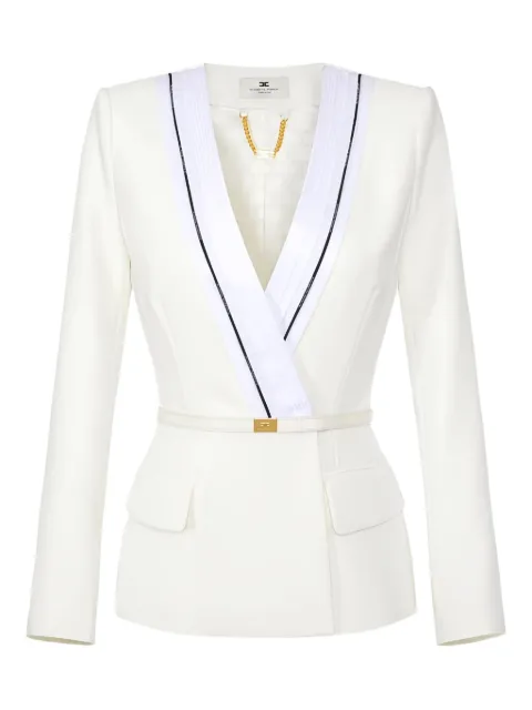 Elisabetta Franchi flap-pocket jacket