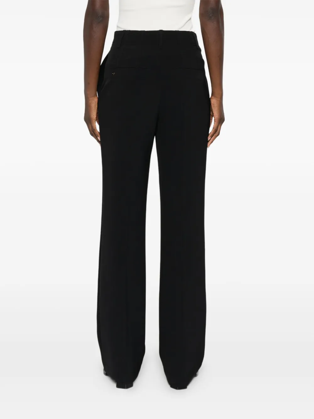 Marccain Button-fastening Trousers In Black