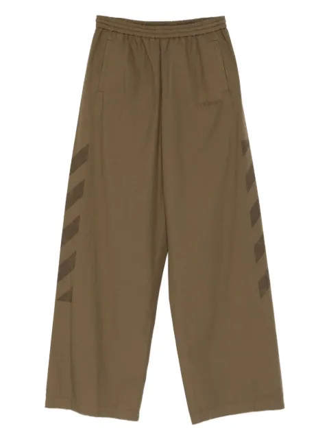 Off-White elasticated-waistband trousers