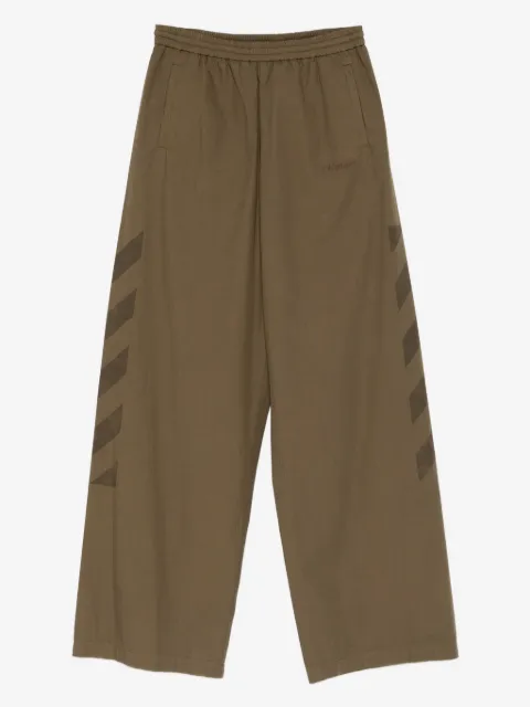 Off-White elasticated-waistband trousers