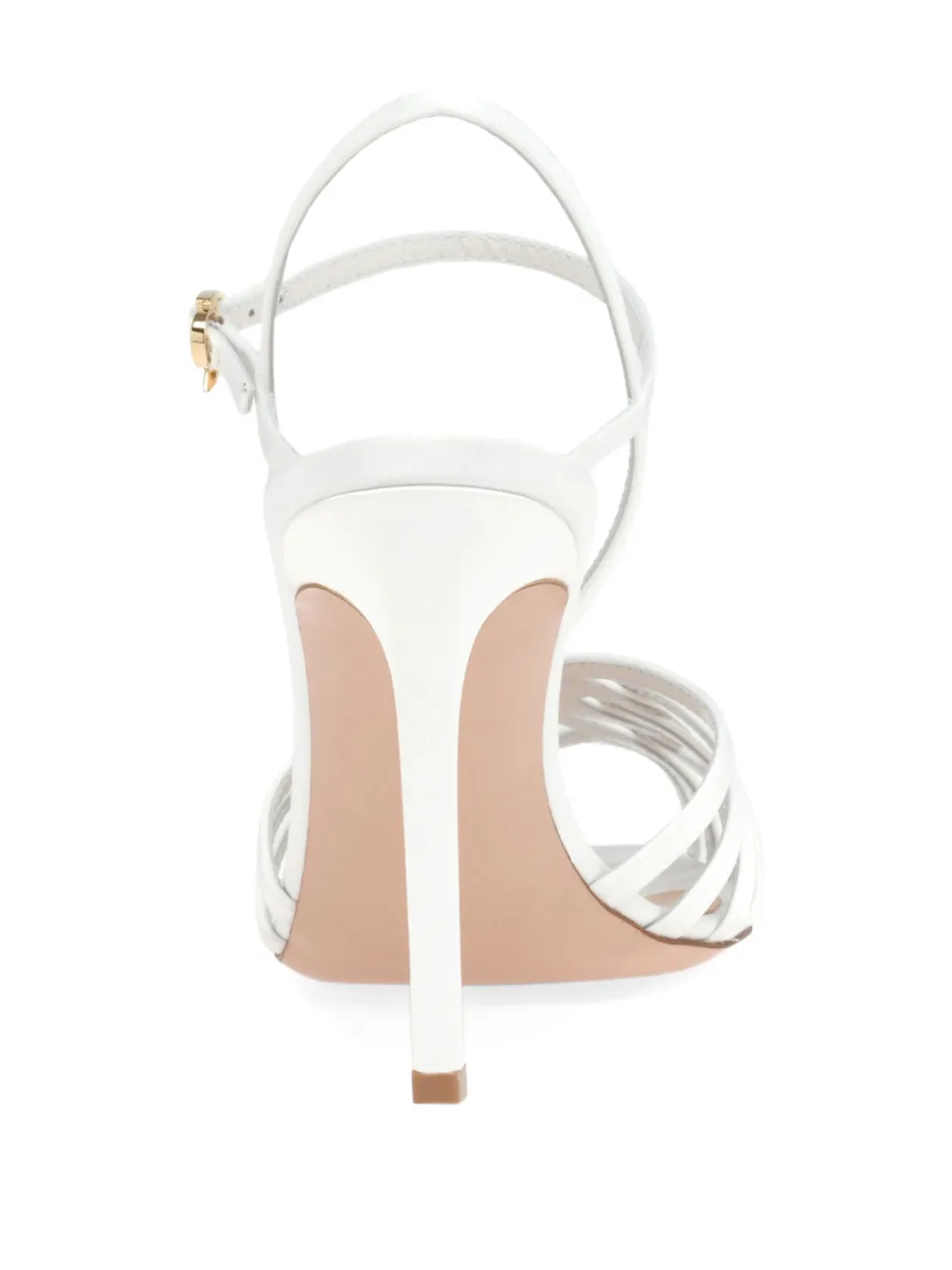 Gianvito Rossi 95 mm Kerry sandalen Wit