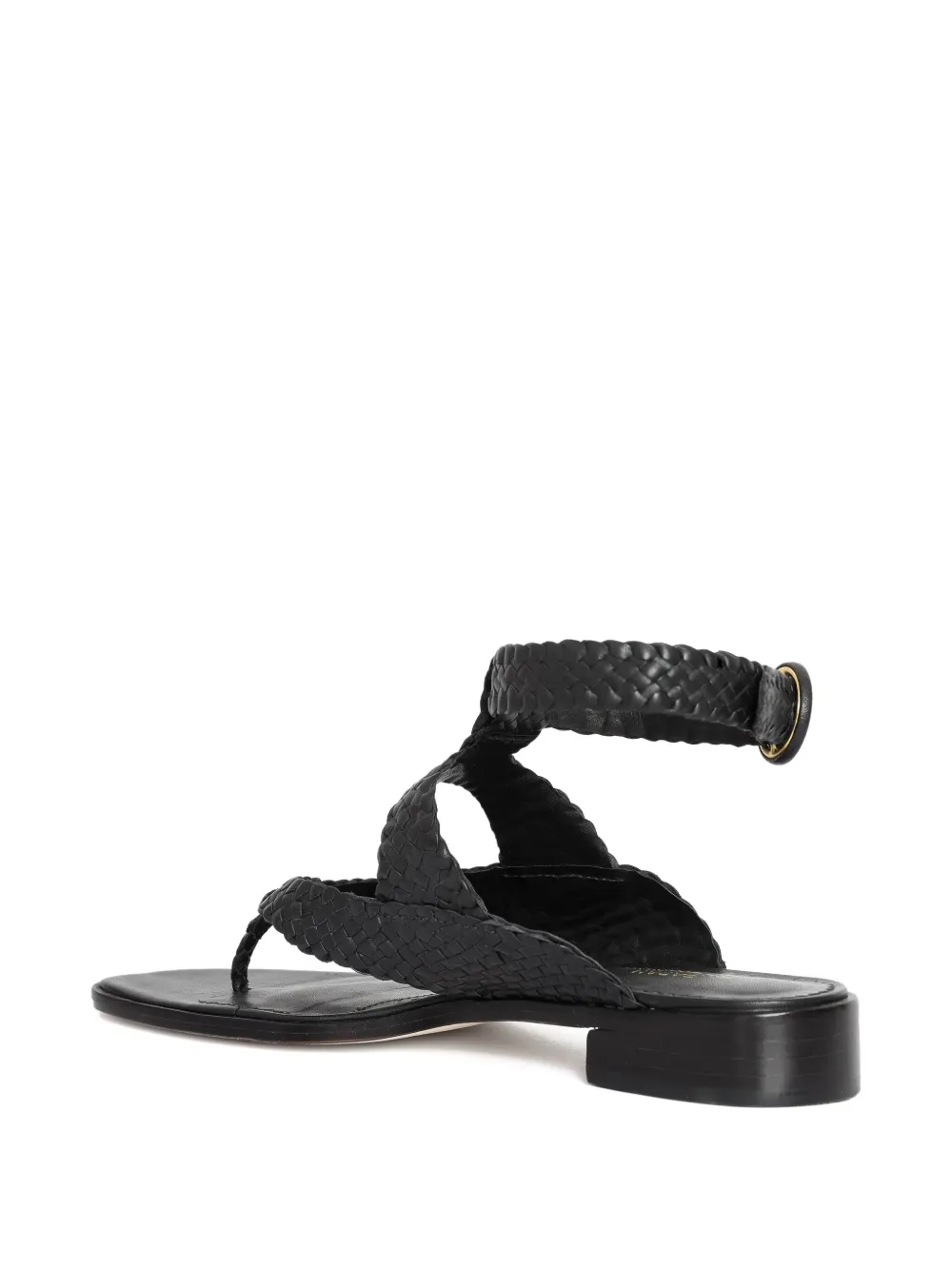 Sarah Chofakian Truffle sandals Zwart