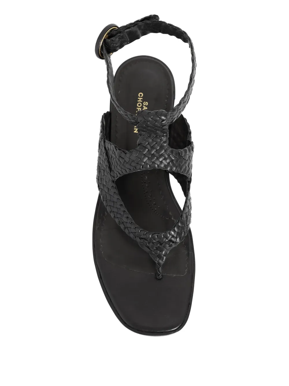 Sarah Chofakian Truffle sandals Zwart
