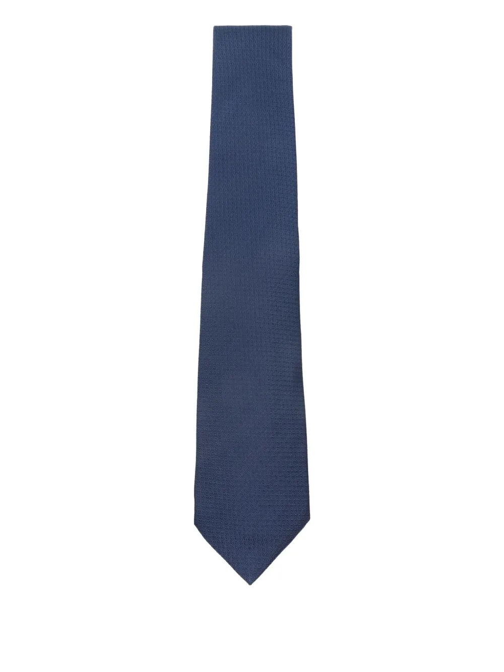 Kiton textured silk tie | Blue | Image 1