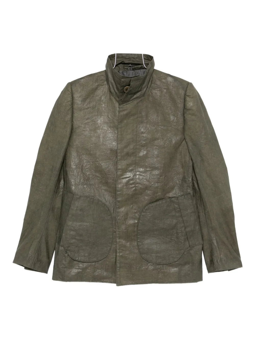 Deepti single-breasted coat | Green | Image 1