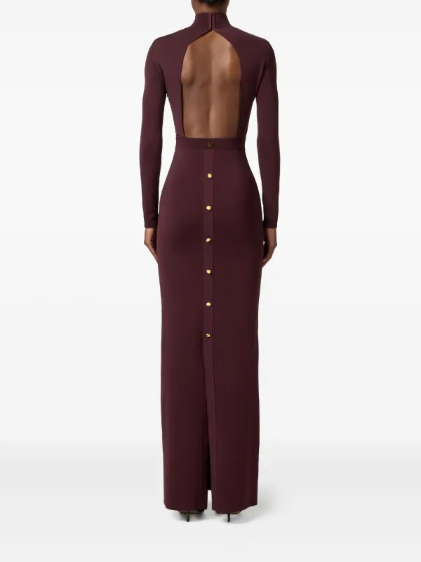 wedding dress for brunch reception ELISABETTA FRANCHI Woman dress ab68547e2 cm7 red main image 0