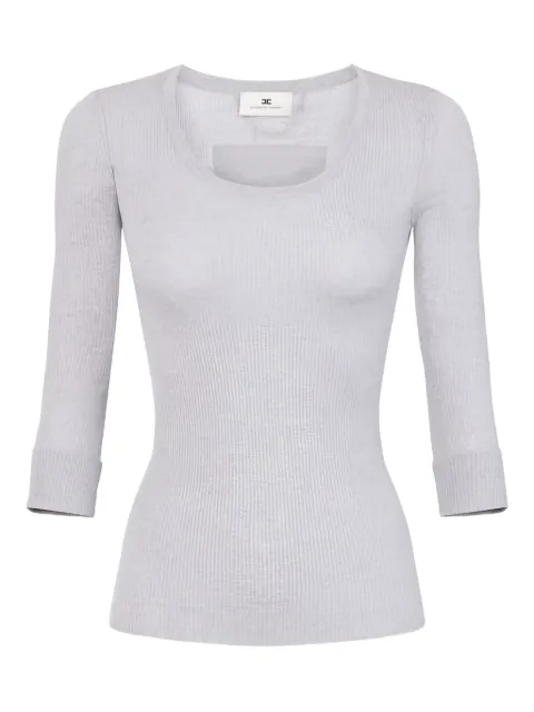 Elisabetta Franchi ribbed top