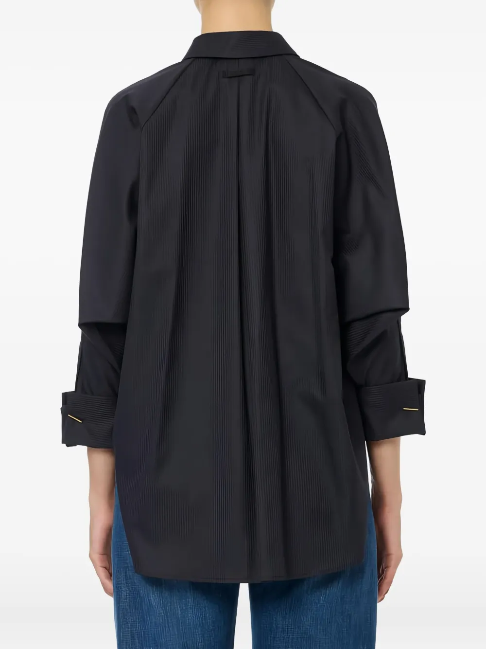 Elisabetta Franchi T-shirt met jacquard Zwart