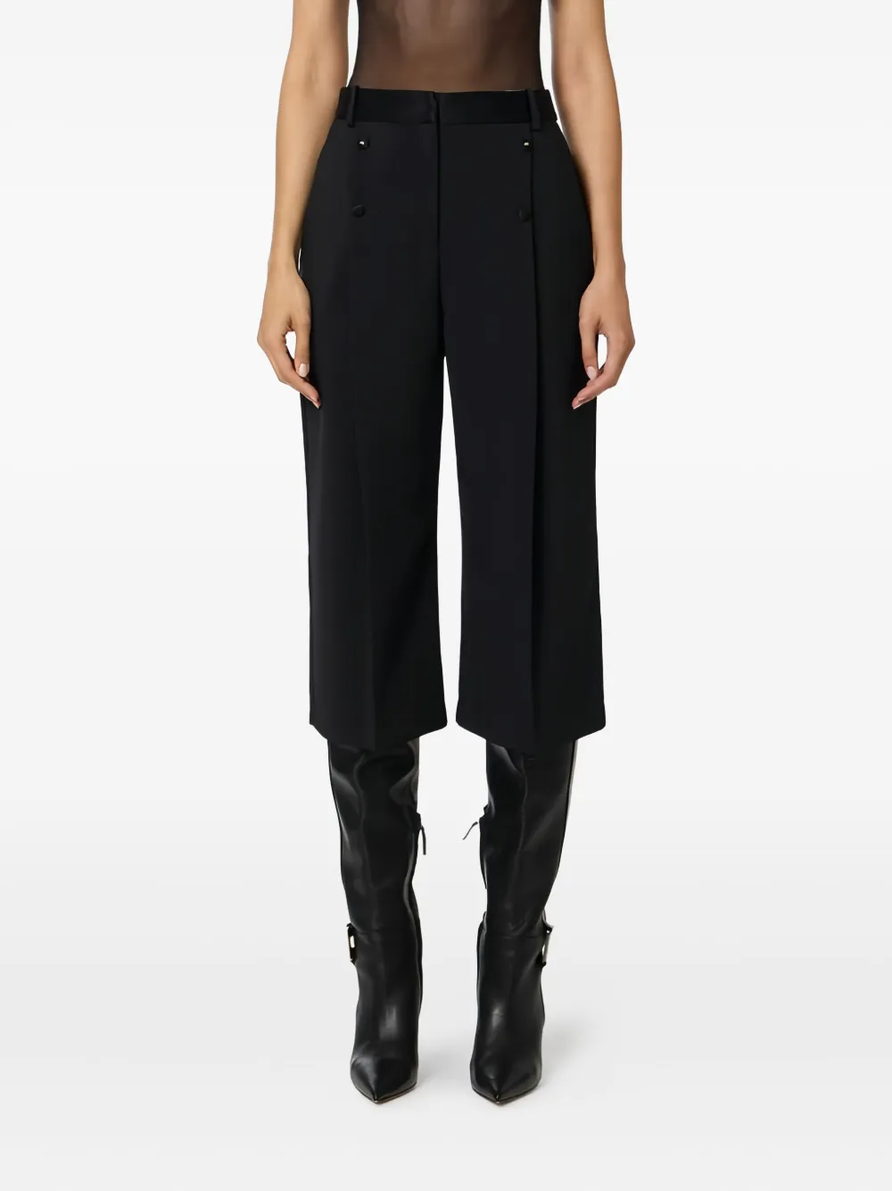 Elisabetta Franchi pleated bermuda shorts | Bermuda Shorts | Image 2