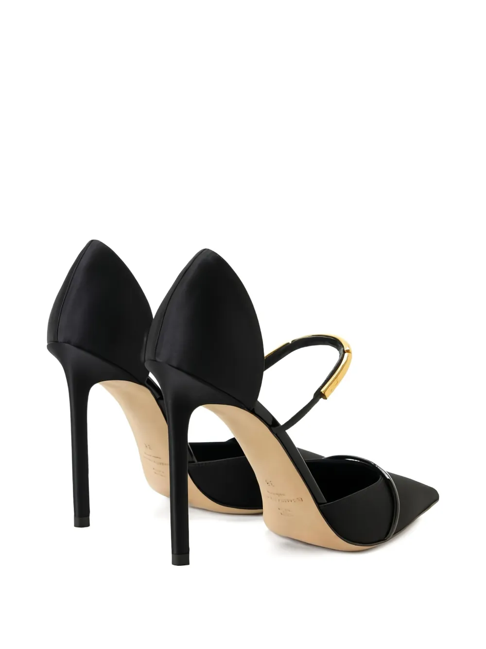 Elisabetta Franchi 105mm d'Orsay pumps met hak Zwart