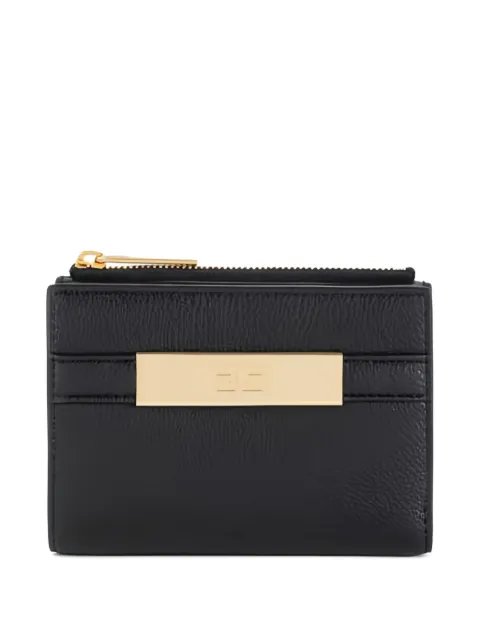 Elisabetta Franchi logo-plaque zip-fastening wallet
